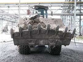 Ковш для фронтального погрузчика Liebherr L556 объемом 2,5 куб.м